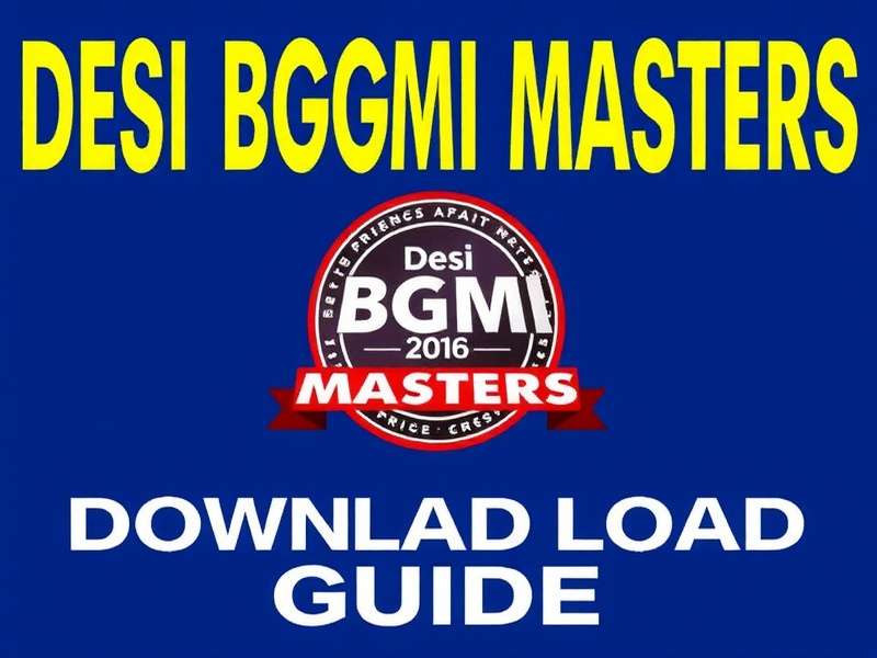 How to Download Desi BGMI Masters in India Desi BGMI Masters Download Guide